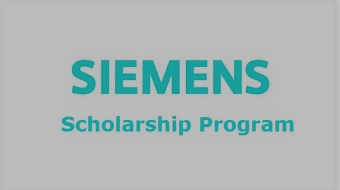 Siemens scholarship