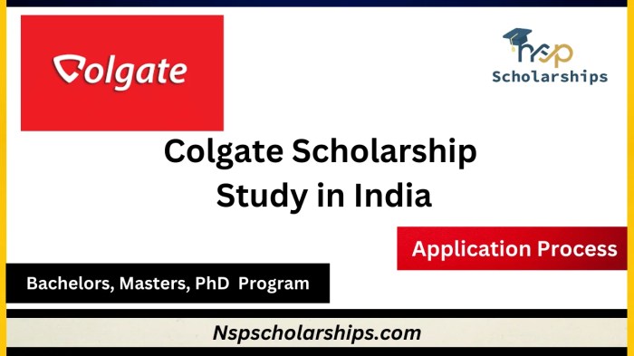 Colgate scholarship