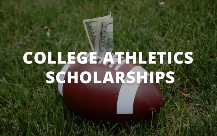 Sports scholarships