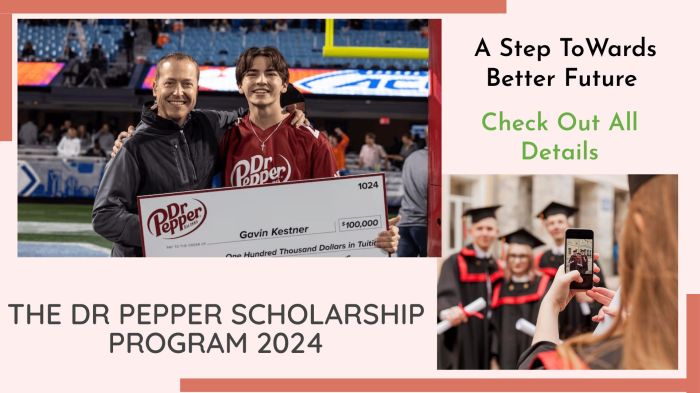 Dr pepper scholarship