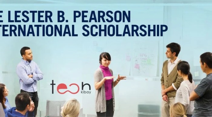 Lester b pearson scholarship apply