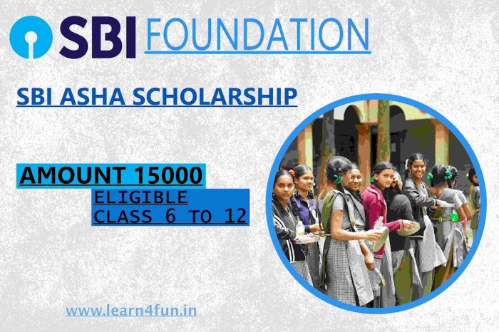 Sbi foundation scholarship